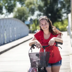 Fietsen aan de Mirabrug